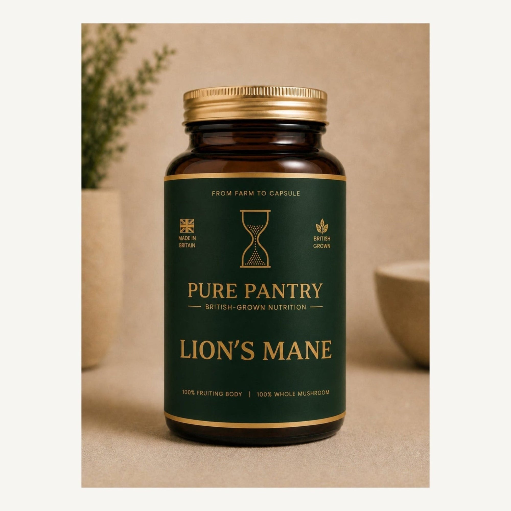 Coming Soon - British Lions Mane Capsules